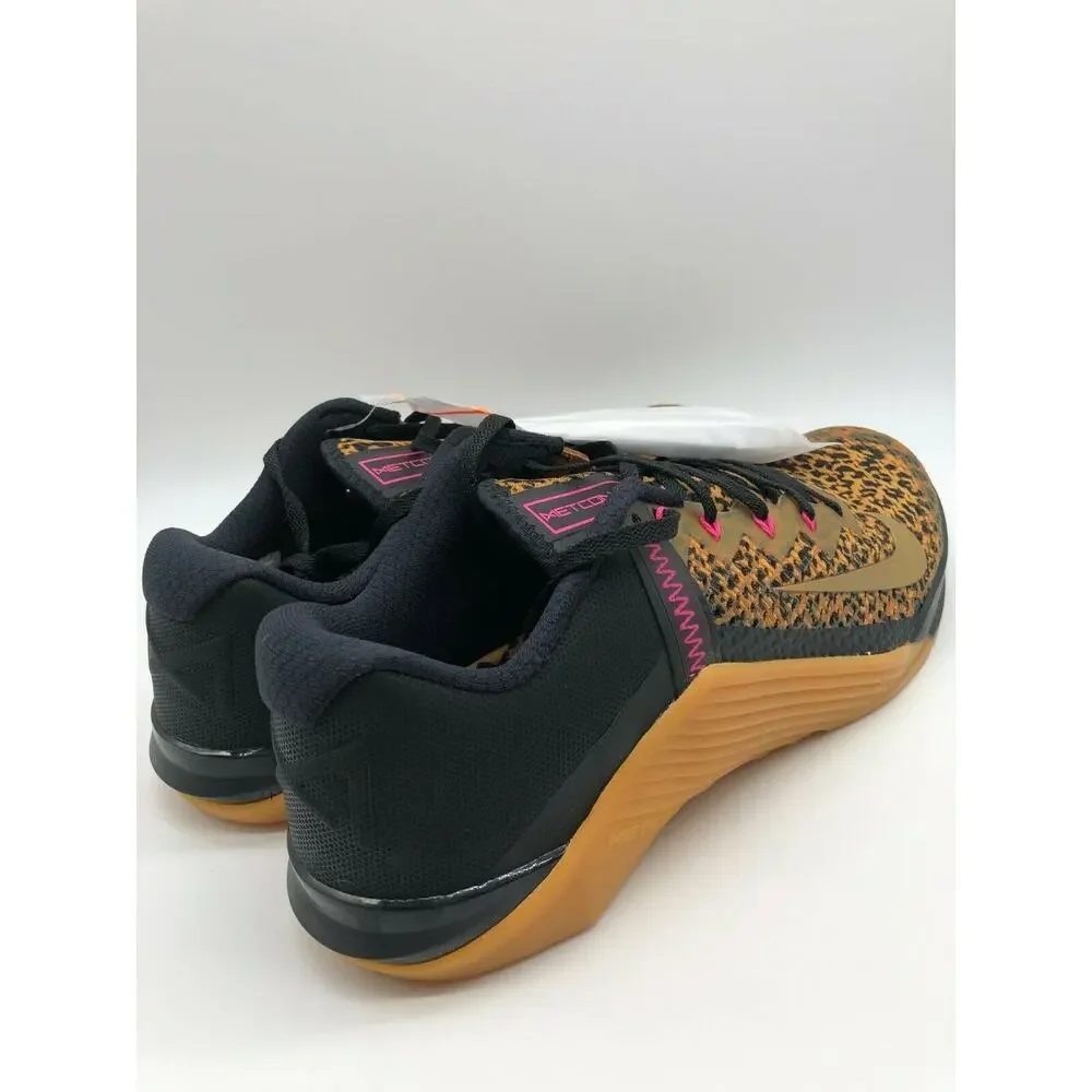 Nike Women's Metcon 6 Cheetah Pink Training Weightlifting AT3160 096 Size 12